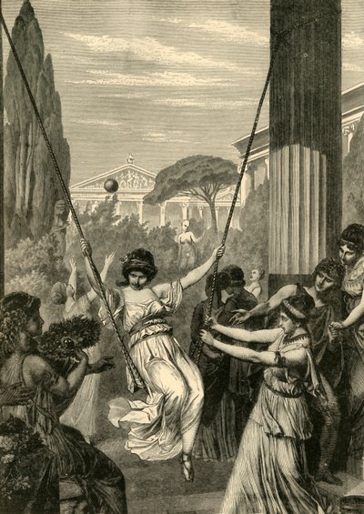 Görög lányok sportja, 1890. alkotó: Unbekannt