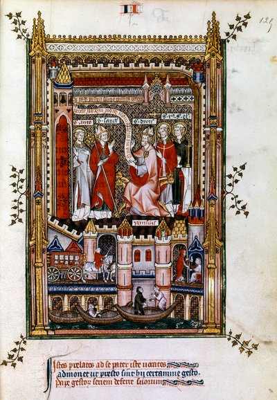 St Denis, 1317 alkotó: Unbekannt