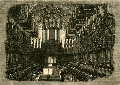 St. Georges kápolna, Windsor, 1898. alkotó: Unbekannt