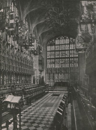 Szent György-kápolna, Windsor, 1910. alkotó: Unbekannt