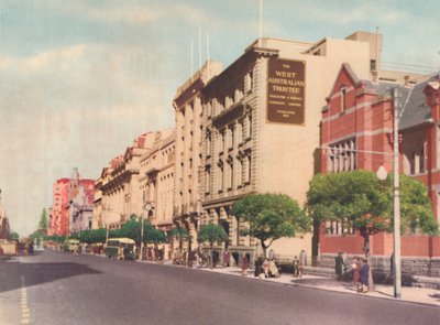 St. Georges Terrace, 1947. alkotó: Unbekannt