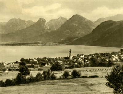 St Gilgen, Wolfgang-tó, Ausztria, 1935. alkotó: Unbekannt