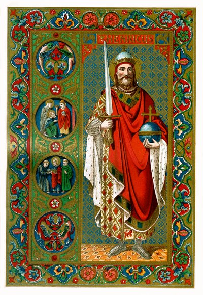 Szent Henrik, római római császár, 1886 alkotó: Unbekannt