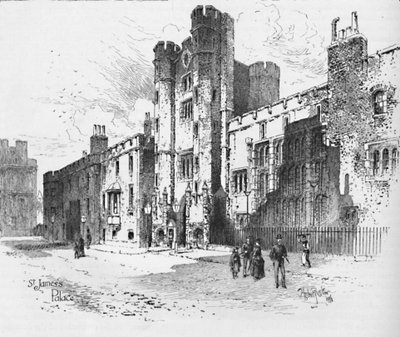 Szent Jakab-palota, 1886 alkotó: Unbekannt