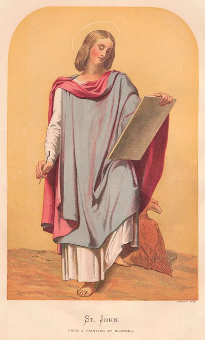 Szent János, 19. század közepe-vége. alkotó: Unbekannt