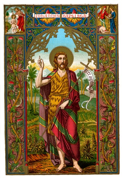Keresztelő Szent János, 1886 alkotó: Unbekannt