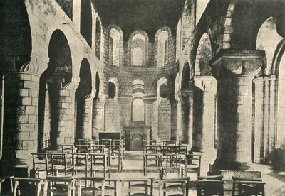 St. Johns Chapel, Tower of London, Norman Architecture, 1908 alkotó: Unbekannt