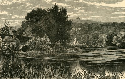 Szent Márta. A Lower Postford Pondból, 1898. alkotó: Unbekannt