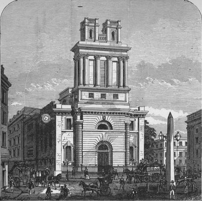 St. Mary Woolnoth, 1890 alkotó: Unbekannt