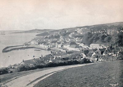 St. Mawes – A kikötő és a kastély bemutatása, 1895 alkotó: Unbekannt