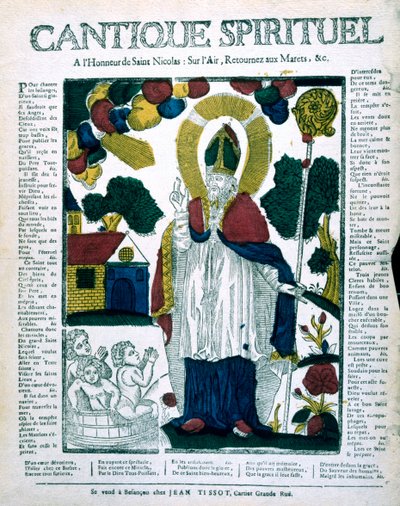 Szent Miklós, 19. század alkotó: Unbekannt