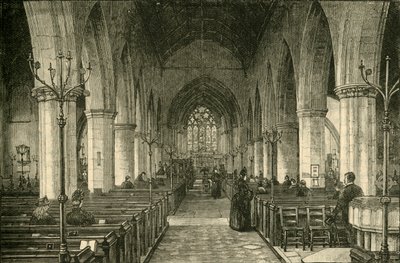 Szent Miklós templom: A hajó, 1886, 1898. alkotó: Unbekannt