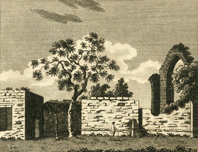 Szent Pancrace kápolna, Canterbury, 1786. alkotó: Unbekannt