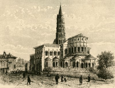 St. Sernin, Toulouse, 1890. alkotó: Unbekannt
