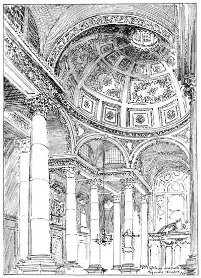 St Stephens Walbrook, 1899 alkotó: Unbekannt