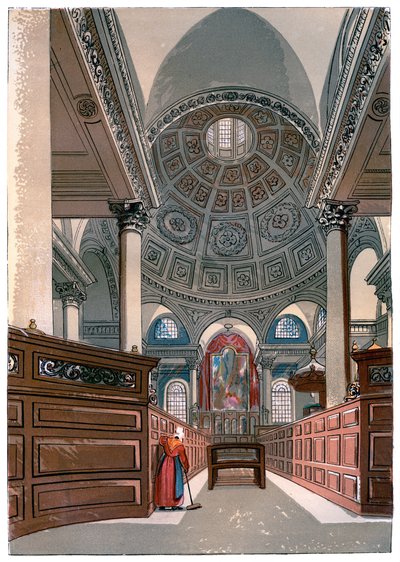St Stephens, Walbrook, 1850 alkotó: Unbekannt