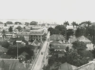 St Vincent Street, Port of Spain, Trinidad, 1895. alkotó: Unbekannt