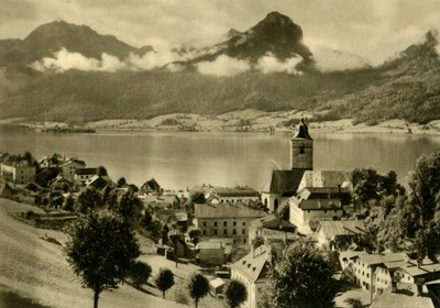 St Wolfgang im Salzkammergut, Felső-Ausztria, 1935. alkotó: Unbekannt