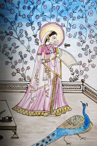Ólomüveg Iskcon templomban, Londonban, Grande-Bretagne-ban alkotó: Unbekannt