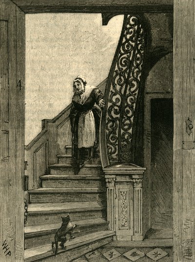 Lépcsőház a Southampton House-ban, 1872. alkotó: Unbekannt