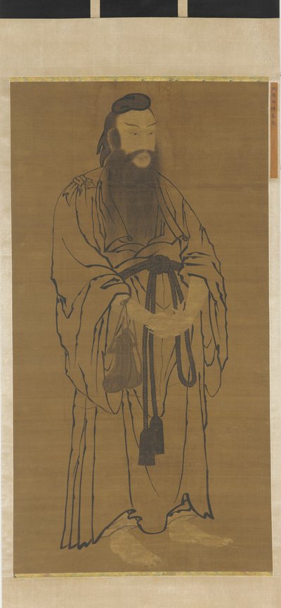 Lü Dongbin álló alakja, Ming-dinasztia, 1368-1644. alkotó: Unbekannt