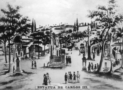 III. Károly szobra, 1903, 1920-as évek alkotó: Unbekannt