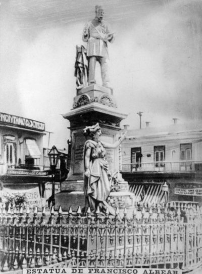 Francisco Albear szobra, 1890, 1920-as évek alkotó: Unbekannt