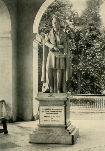 Lord Dalhousie szobra, 1925. alkotó: Unbekannt