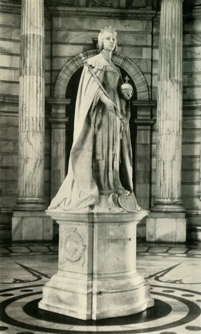 Viktória királynő szobra, 1925. alkotó: Unbekannt