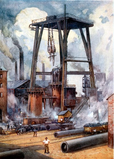 Acélművek c1925 alkotó: Unbekannt