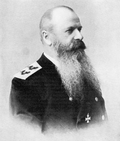 Sztyepan Oszipovics Markov, az orosz flotta parancsnoka, orosz-japán háború, 1904-5 alkotó: Unbekannt