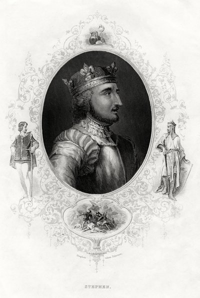 István, Anglia utolsó normann királya, 1860 alkotó: Unbekannt