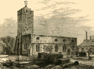 Stoke Newington Church, 1750, 1876. alkotó: Unbekannt