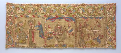 Szent Katalin vértanúhalálával lopott, német, kb. 1200. alkotó: Unbekannt
