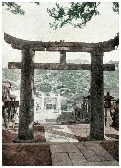 S és Root Torii, Suwa Te MP, Nagasaki, Japán, 1904 alkotó: Unbekannt