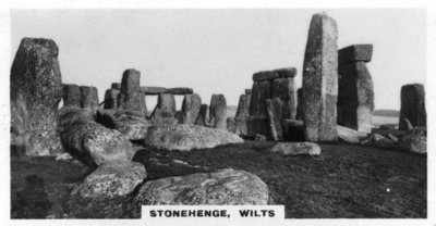 Stonehenge, Wiltshire, 1920-as évek alkotó: Unbekannt