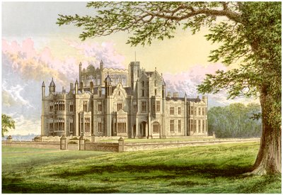 Stourton, Yorkshire, Lord Stourton otthona, 1880 alkotó: Unbekannt