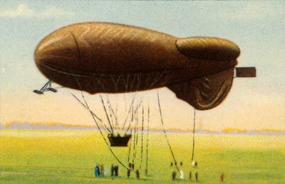 Áramvonalas léggömb kosárral, 1918, 1932. alkotó: Unbekannt