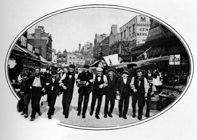 Utcai dallam, London, 1901, 1901 alkotó: Unbekannt