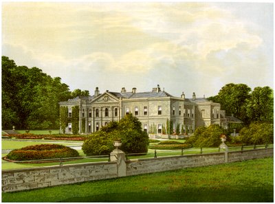 Studley Royal, Yorkshire, Ripon márki otthona, 1880 alkotó: Unbekannt