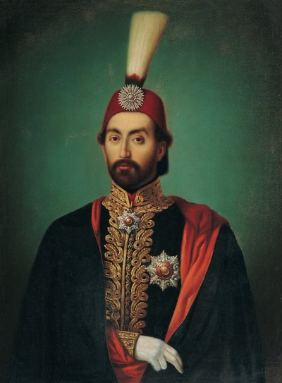 Abdülmecid szultán IN, 19. század közepe. alkotó: Unbekannt