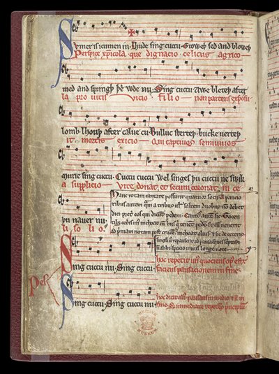Sumer Is Icumen In, c. 1260-1270 alkotó: Unbekannt