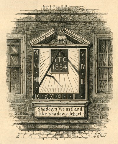 Naptárcsa a templomban, 1885, 1897. alkotó: Unbekannt