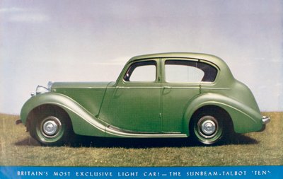 Sunbeam Talbot Ten autó, 1939 alkotó: Unbekannt
