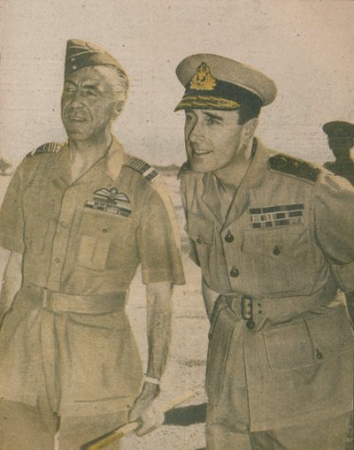 A szövetségesek legfelsőbb parancsnoka, S.E. Ázsia, 1943-44 alkotó: Unbekannt