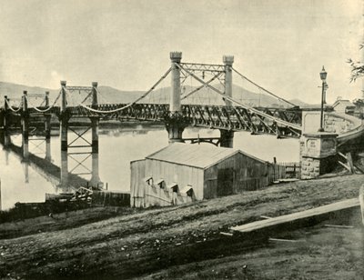Függőhíd, a Fitzroy felett, 1901. alkotó: Unbekannt