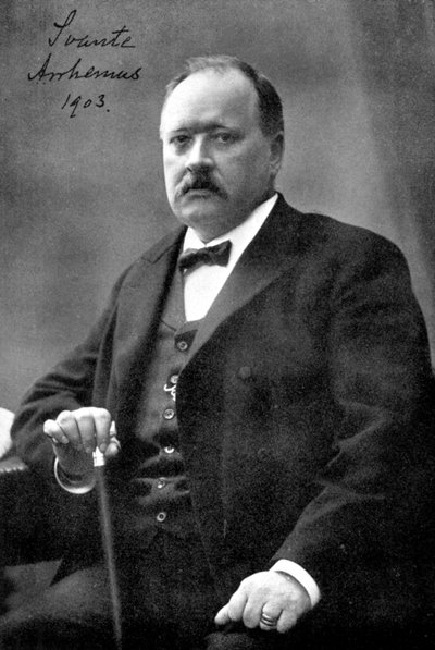 Svante Arrhenius 1859-1927, svéd fizikus és kémikus, 1903 alkotó: Unbekannt