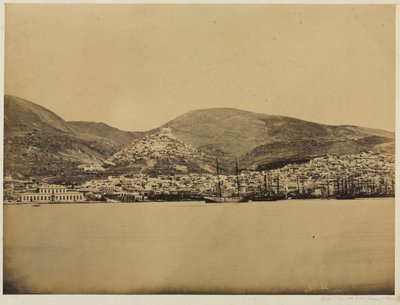 Syros, a Levant Trade központja, c. 1850-es évek. alkotó: Unbekannt