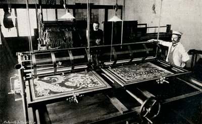 Szczepaniks elektromos kártyavágó gép, c1903 alkotó: Unbekannt