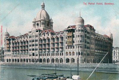 Taj Mahal Palace Hotel, Bombay, India, XX. század alkotó: Unbekannt